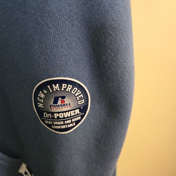 Russell Athletics NWT Cape Cod Mass Dri Power Blue Hoodie Size XL - Picture 4 of 8